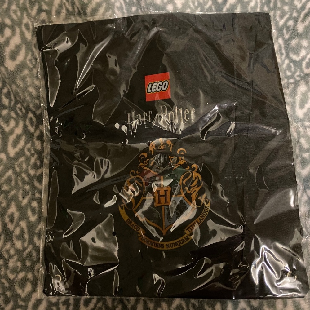 Harry Potter Lego drawstring bag